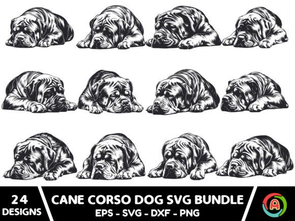 Cane Corso Dog Sleeping SVG Bundle Review