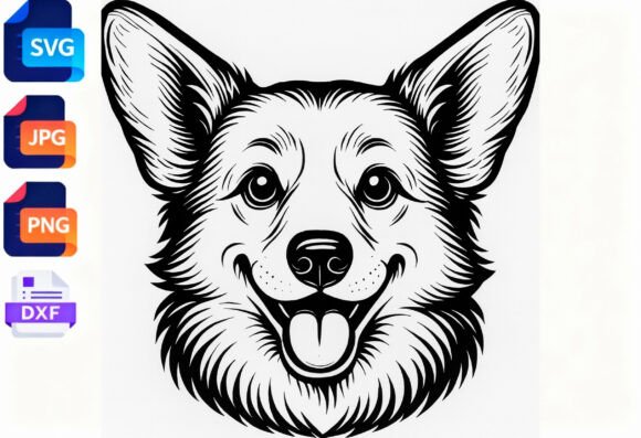 Corgi Dog Face SVG Clipart: A Designer's Verdict