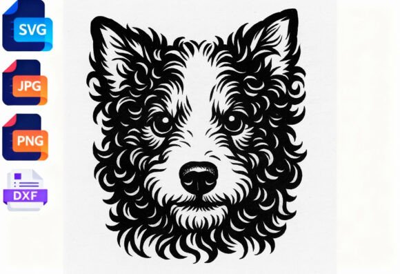 Curly Dog Face SVG Cut File: A Hands-On Embroidery Review