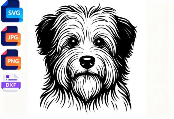 Dog Face SVG File for Crafters Review