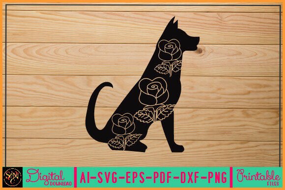 Flower Dog Animal SVG Vector 11 Review