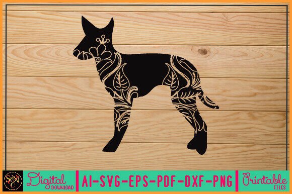 Flower Dog Animal SVG Vector 20 Review