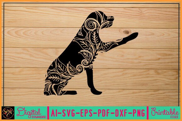 Flower Dog Animal SVG Vector 21 Review