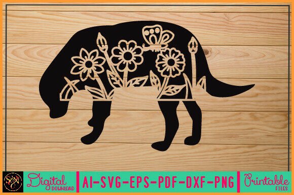 Flower Dog Animal SVG Vector 3 Review