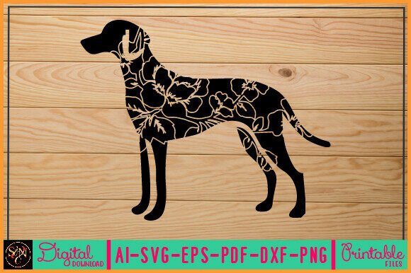 Flower Dog Animal SVG Vector 34 Review