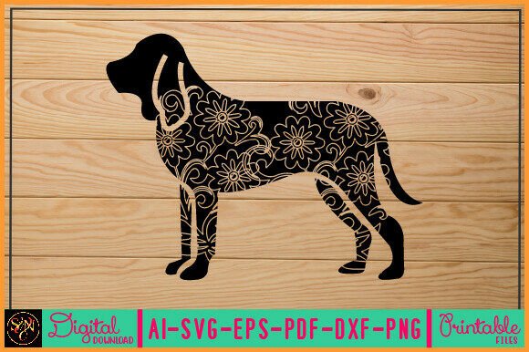 Flower Dog Animal SVG Vector 58: A Hands-On Review