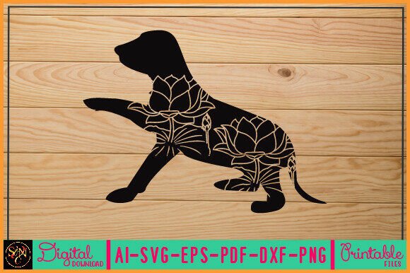 Flower Dog Animal SVG Vector 9 Review