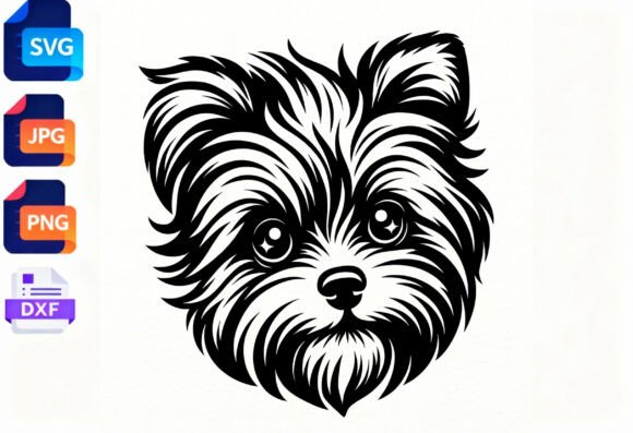 Yorkie Dog Face SVG: An Embroidery Designer's Review